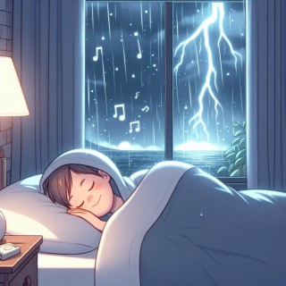 Thunderstorm Sleeping at Home