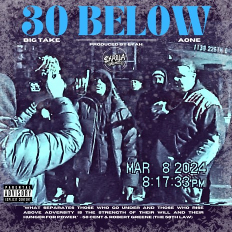 30 BELOW ft. AOne | Boomplay Music