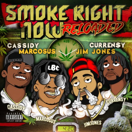 Smoke Right Now (Remix) ft. Cassidy, Jim Jones & Curren$y | Boomplay Music