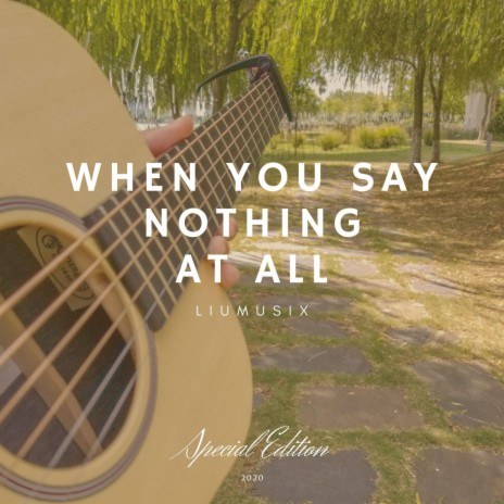 When You Say Nothing at All (Acoustic Guitar Fingerstyle)