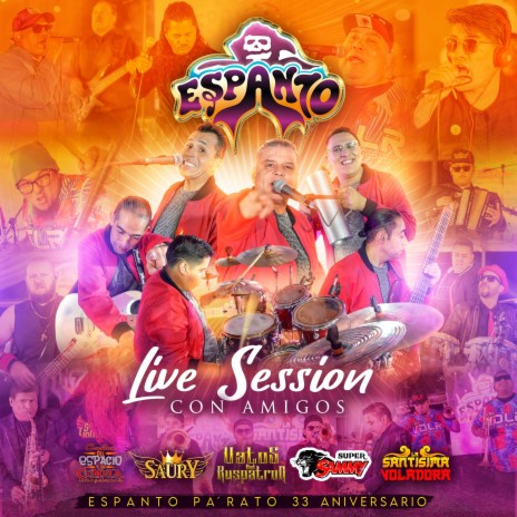 Imagina (Live Session Con Amigos - Espanto Pa´ Rato) ft. Los Vatos Del Ruspatron | Boomplay Music