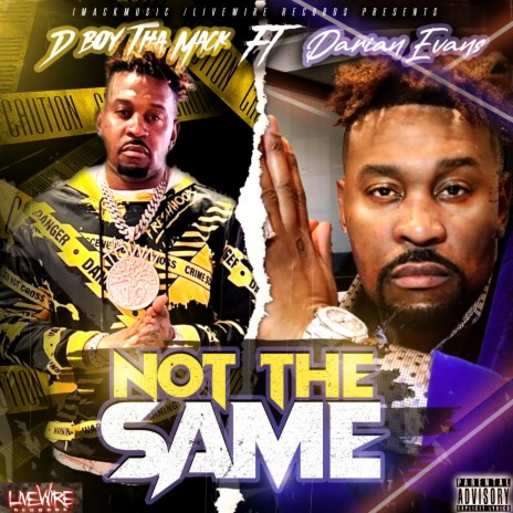 Not The Same ft. Darian Evans | Boomplay Music