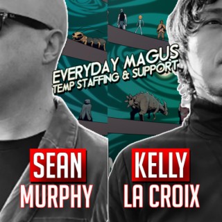 Hate your job? These creators do, and made a comic about it. Omnious Powers Sean Murphy & Kelly La Croix co-creators Everyday Magus comic interview | Two Geeks Talking