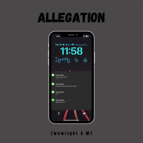 ALLEGATION ft. ZwNWRIGHT | Boomplay Music