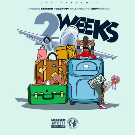 2 weeks ft. Destiny Suzanne & OhBoyPrince | Boomplay Music