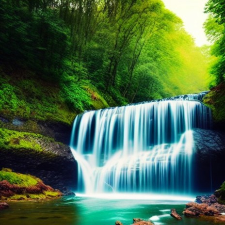 Relaxing Waterfall And Nature Sound to Sleep, Rest, Read 21 ft. Nature Sounds to Relax & The Mist | Boomplay Music