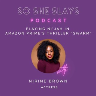 Playing Ni’Jah in Amazon Prime’s thriller "Swarm"
