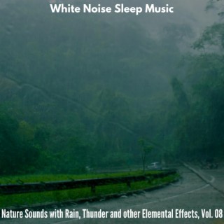 White Noise Sleep Music - Nature Sounds with Rain, Thunder and other Elemental Effects, Vol. 08