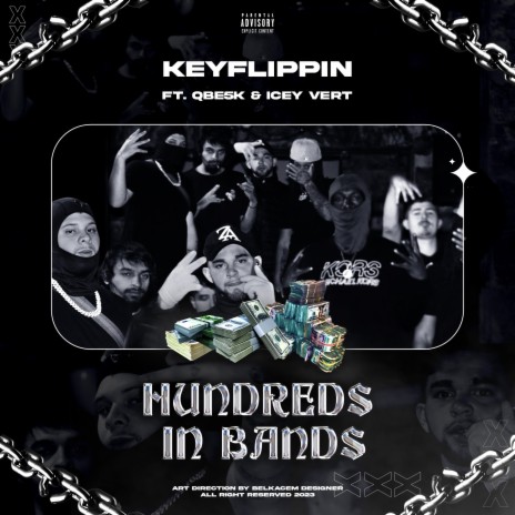Hundreds In Bands ft. Icey Vert & Qbe 5k | Boomplay Music