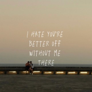 I Hate You're Better Off Without Me There