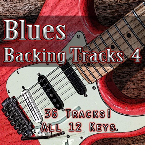 Blues Shuffle in A - Backing Track
