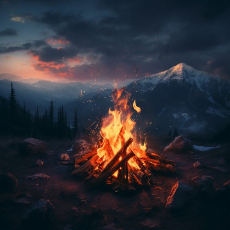 Yoga Beside Crackling Fire Calms ft. Fireplace Sample Master & Easy Yoga Music