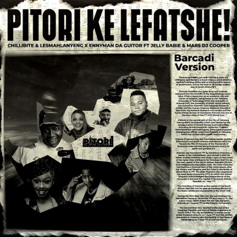 Pitori Ke Lefatshe (Barcadi Version) ft. Lesmahlanyeng, Enny Man Da Guitar, Vusi Ma R5, Jelly Babie & DJ Cooper | Boomplay Music