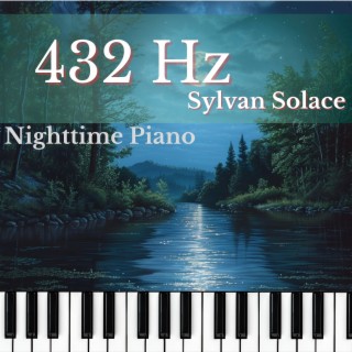 432 Hz Sylvan Solace: Nighttime Piano