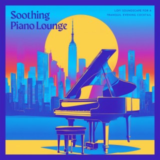 Soothing Piano Lounge - Lofi Soundscape for a Tranquil Evening Cocktail