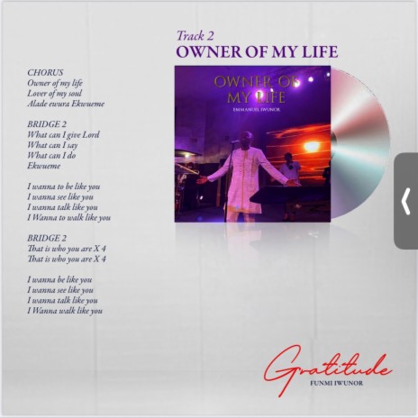 Owner Of My Life | Boomplay Music