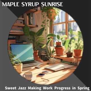 Sweet Jazz Making Work Progress in Spring