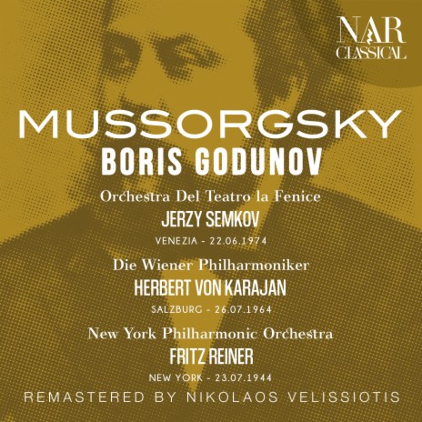 Boris Godunov, IMM 4, Prologue: Coronation scene (Boris) [Remaster - Nicolai Ghiaurov Version] ft. Die Wiener Philharmoniker & Nicolai Ghiaurov | Boomplay Music