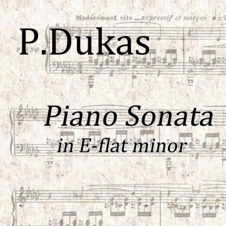 Piano Sonata in E-flat Minor 2.Calme – Un Peu Lent – Très Soutenu | Boomplay Music