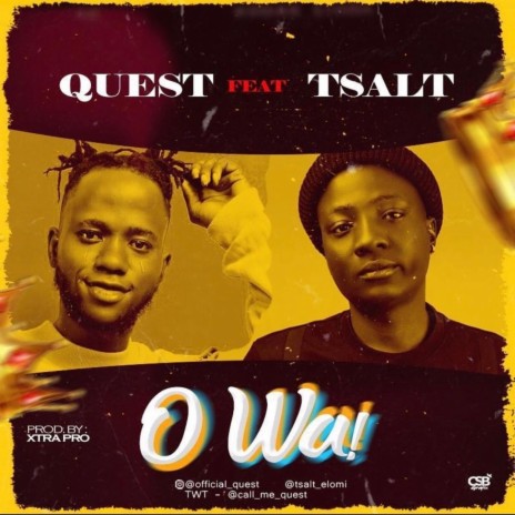 O wa ft. Tsalt | Boomplay Music