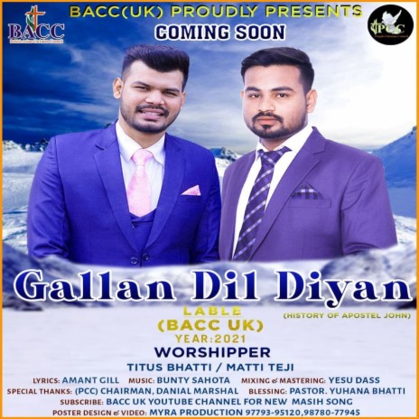 Gallan Dil Diyan ft. Matti Teji | Boomplay Music