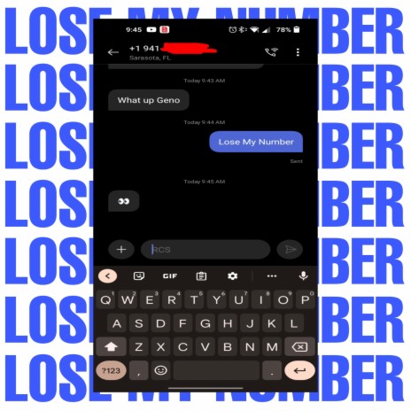 LOSE MY NUMBER | Boomplay Music