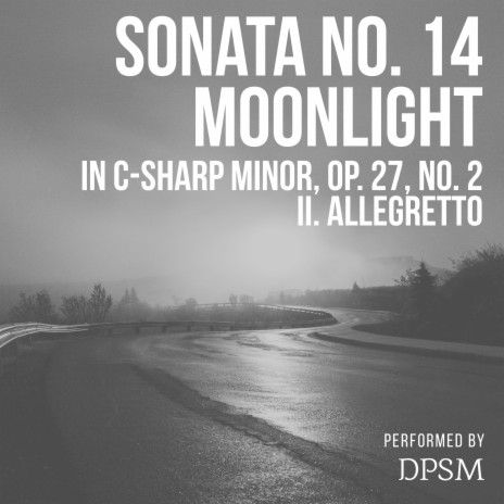 Sonata No. 14 in C-Sharp Minor, Op. 27 No. 2 Moonlight: II. Allegretto | Boomplay Music