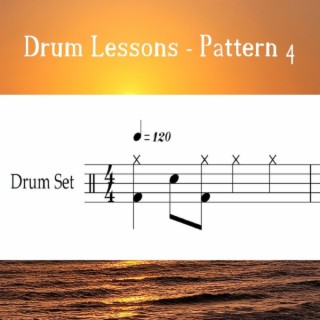 Drum Lessons - Pattern 4 (Loop 120)