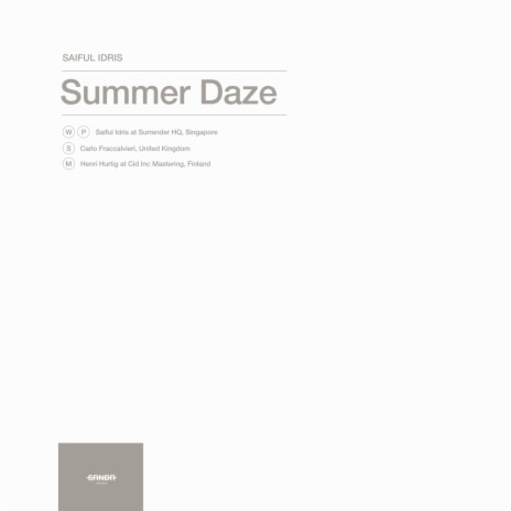 Summer Daze (Saxapella)