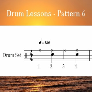 Drum Lessons - Pattern 6 (Loop 120)