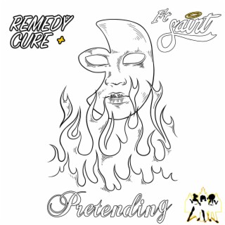 Pretending ft. Saintuvm lyrics | Boomplay Music