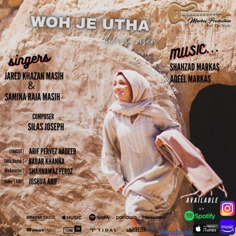 WO JE UTHA ft. Jared Khazan Masih & Samina Raja Masih | Boomplay Music