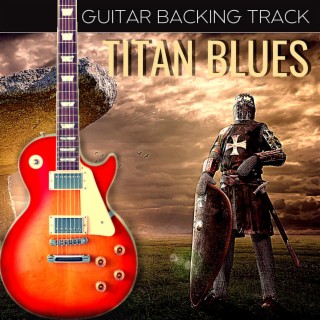 TITAN Blues Rock Guitar Backing Track F# minor