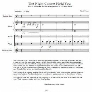 The Night Cannot Hold You