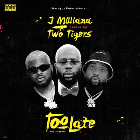 Too Late ft. Two Tiges | Boomplay Music