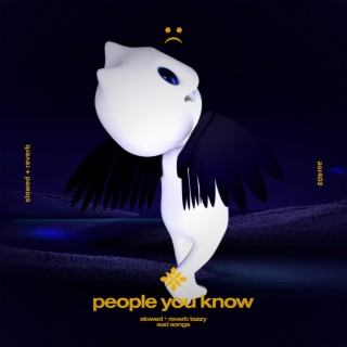 people you know (we used to be close but people can go) - slowed + reverb