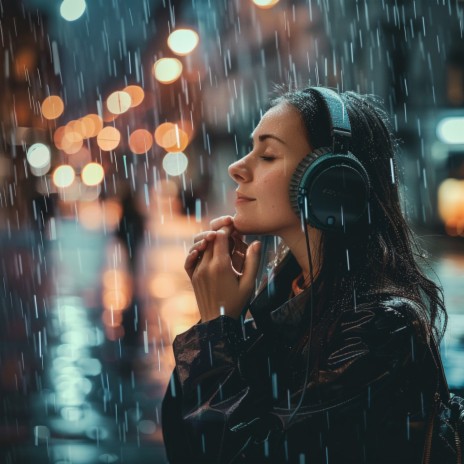 Rhythmic Relaxation in Rain ft. Relaxing Rain Sounds & Twinbeet | Boomplay Music