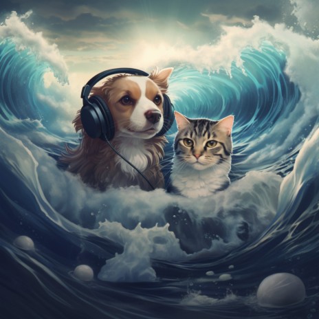 Soothing Sea Sound for Pets ft. Relaxing Med Waves & Hotel Lobby Music