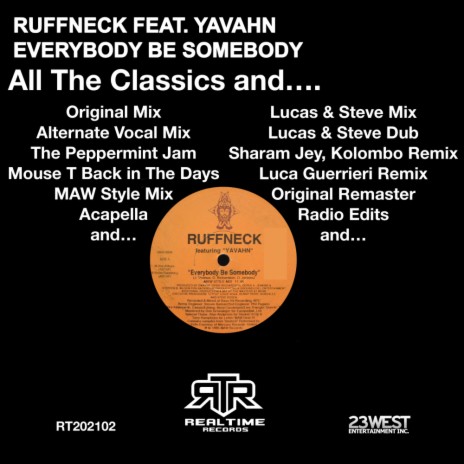 Ruffneck - Everybody Be Somebody (MAW Style Mix) ft. Yavahn MP3 ...