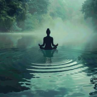 Water's Mindful Flow: River Meditation Harmony