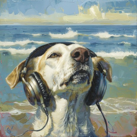 Soothing Sea for Dogs ft. Exotic Wave Sounds & Pure Binaural Beats Study | Boomplay Music