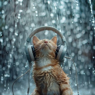 Purring in the Rain: Serene Sounds for Cats