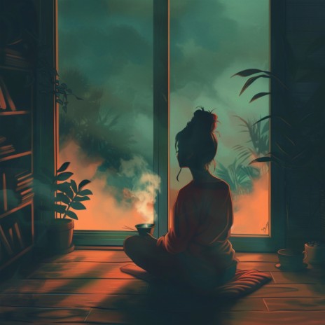 Gentle Mindfulness in Serene Echoes ft. Anime Lofi Playlist & Depressing Lofi