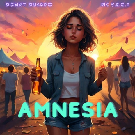 Amnesia (Melodic Sped Up Version) ft. MC V.E.G.A | Boomplay Music