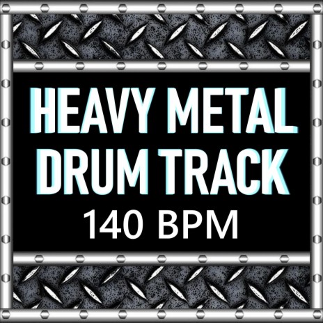 Aggressive Heavy Metal Drum Track 140 BPM Bass Guitar Backing Track