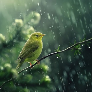 Binaural Nature Calm: Soothing Rain and Birds for Relaxation