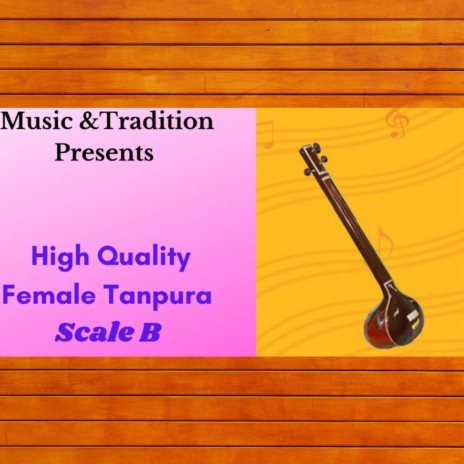 Female Tanpura Scale B Flat