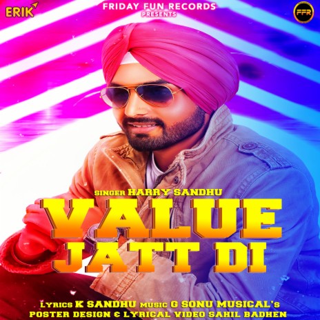 Value Jatt Di ft. G Sonu Musicals | Boomplay Music