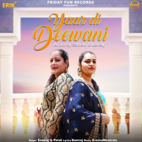 Yaar Di Deewani ft. Palak | Boomplay Music