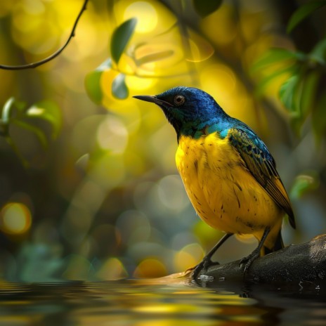 Glide into Peace with Bird Harmonies ft. Zen Loops & Elivvia